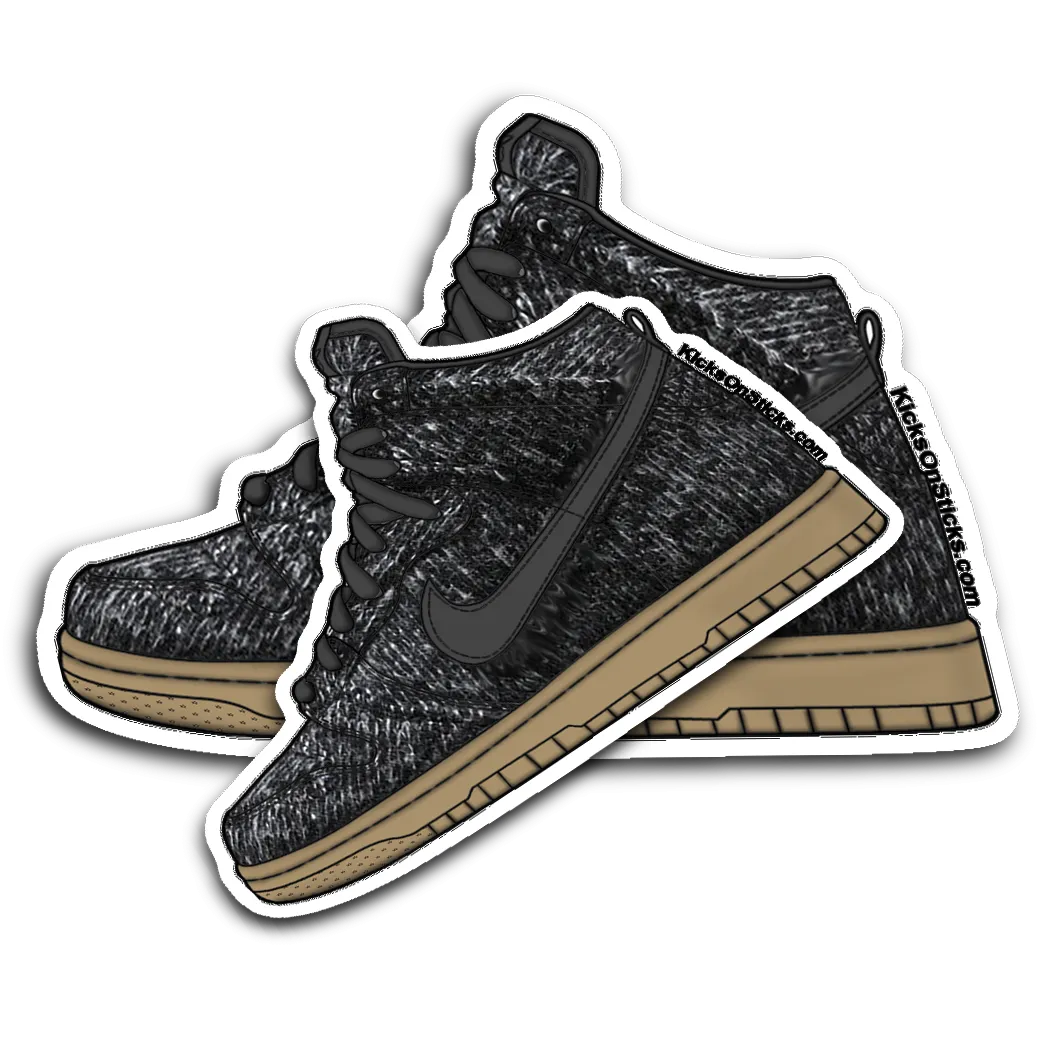 SB Dunk High "Warmth" Sneaker Sticker
