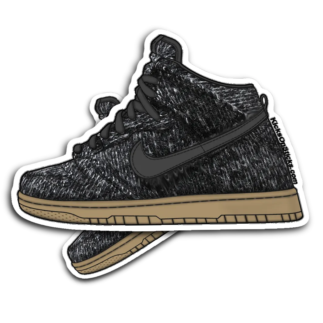 SB Dunk High "Warmth" Sneaker Sticker