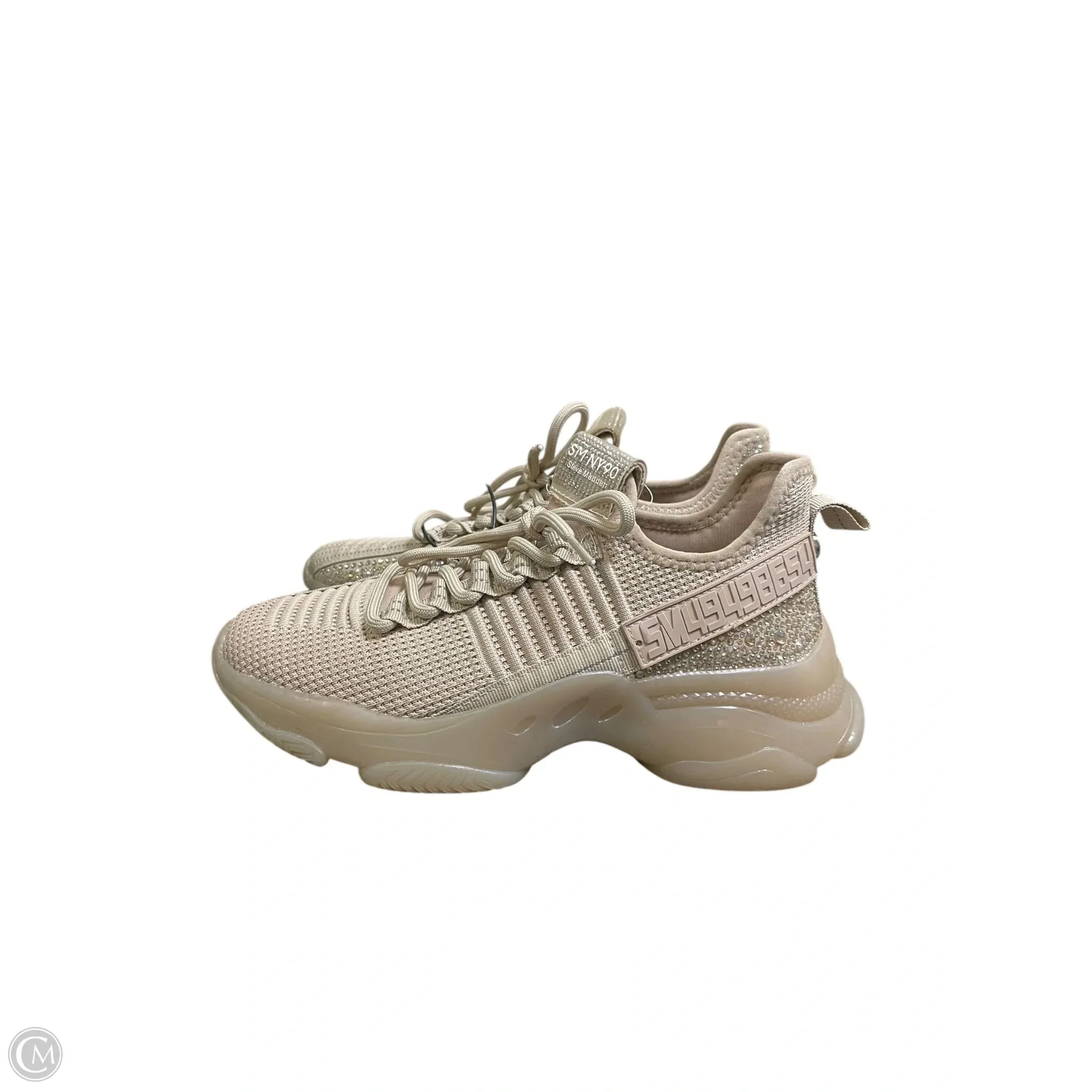 Shoes Sneakers By Steve Madden In Tan, Size: 8.5
