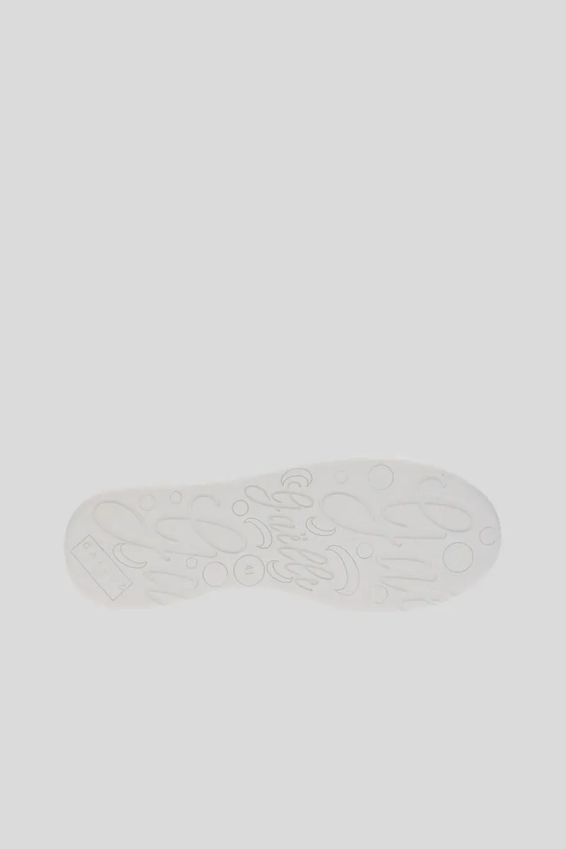 Sneakers Addict In Ecopelle - Bianco Nero