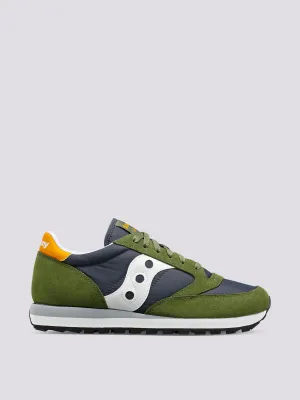 SNEAKERS SAUCONY JAZZ GREEN NAVY