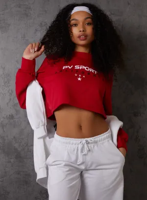 Sport Cropped Sweatshirt