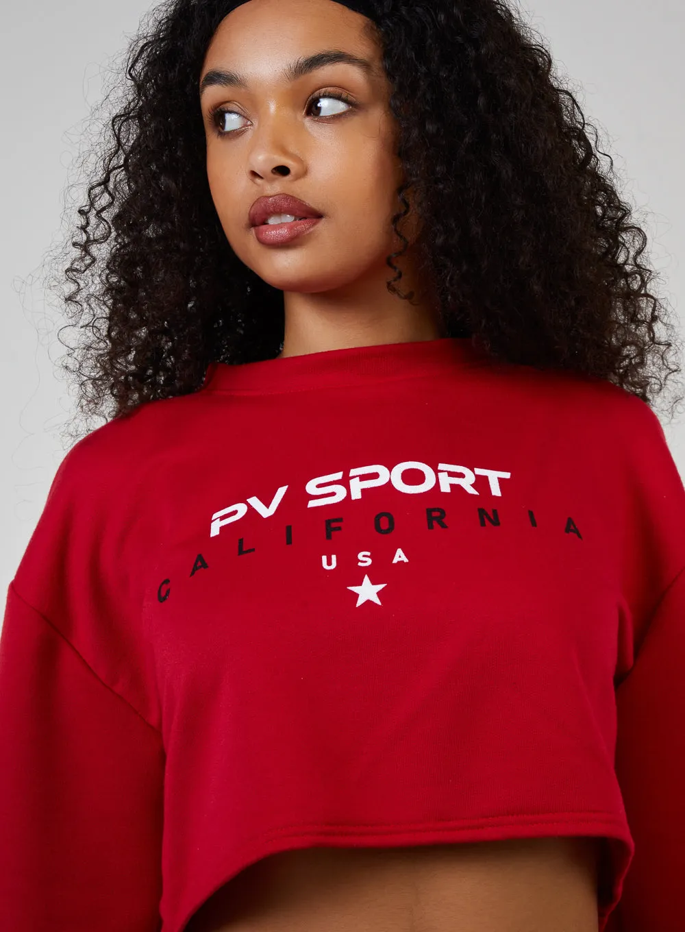 Sport Cropped Sweatshirt