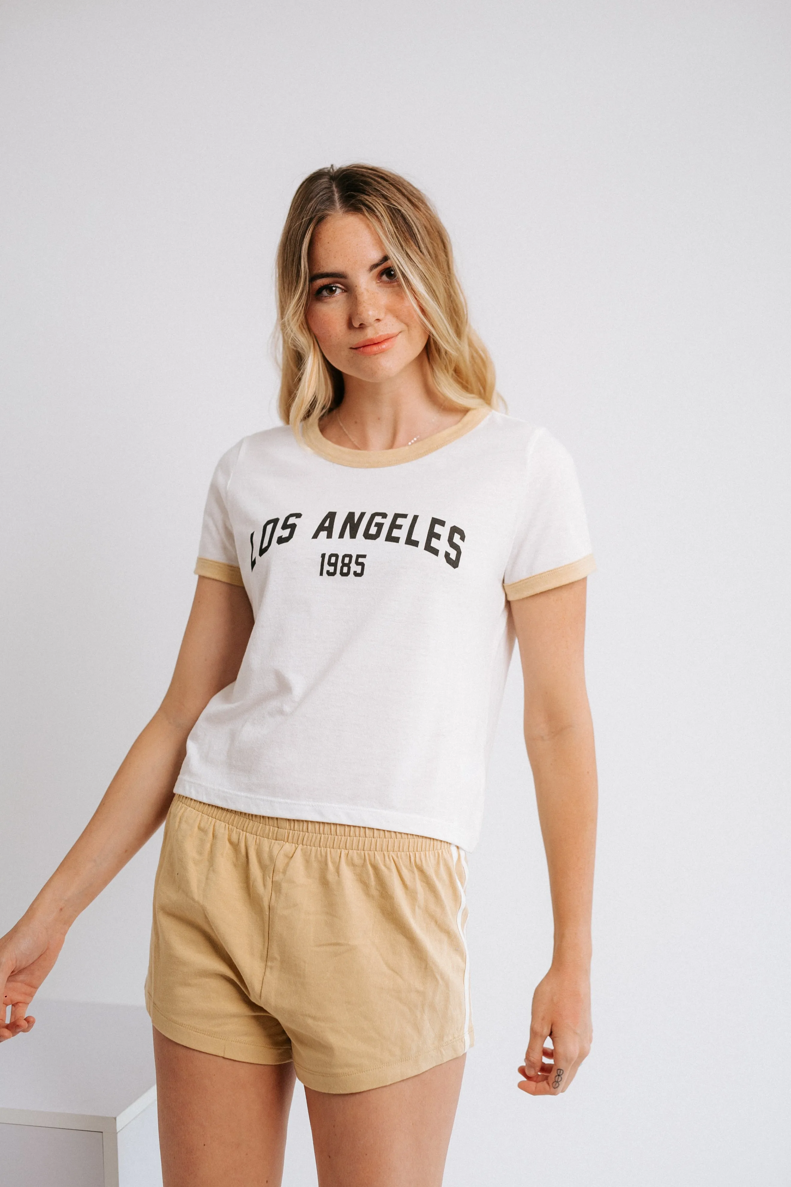 Sporty Girl Short- Yellow