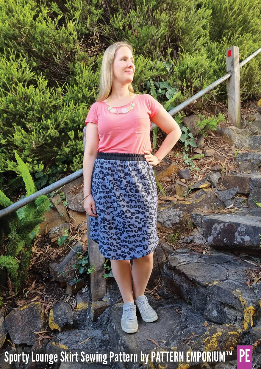 Sporty Lounge Skirt | Sewing Pattern