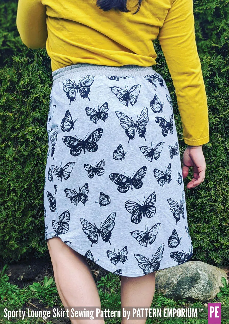 Sporty Lounge Skirt | Sewing Pattern