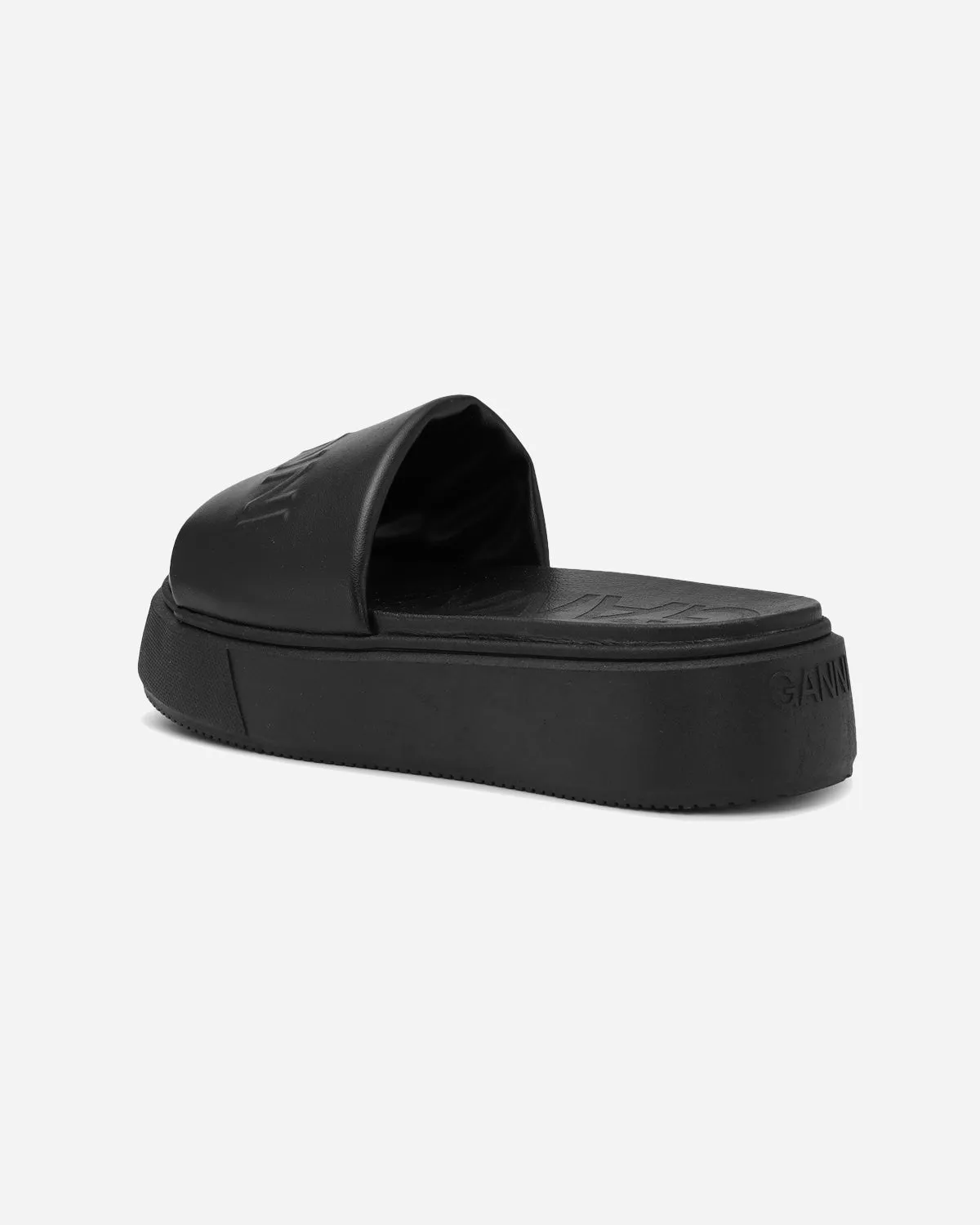 Sporty Mix Sneaker Sandal - Black