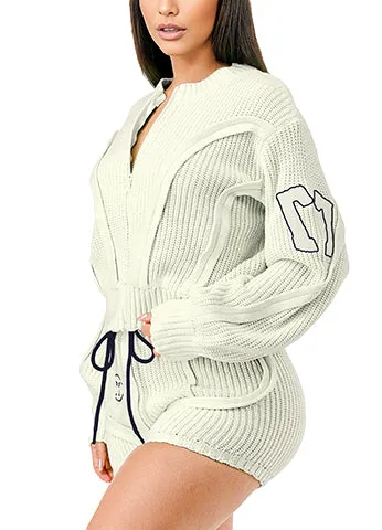 SPORTY SHORT SWEATER SET(MMS9004) <Bundle>