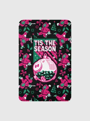 Squid Game Tis' The Season Sherpa Blanket