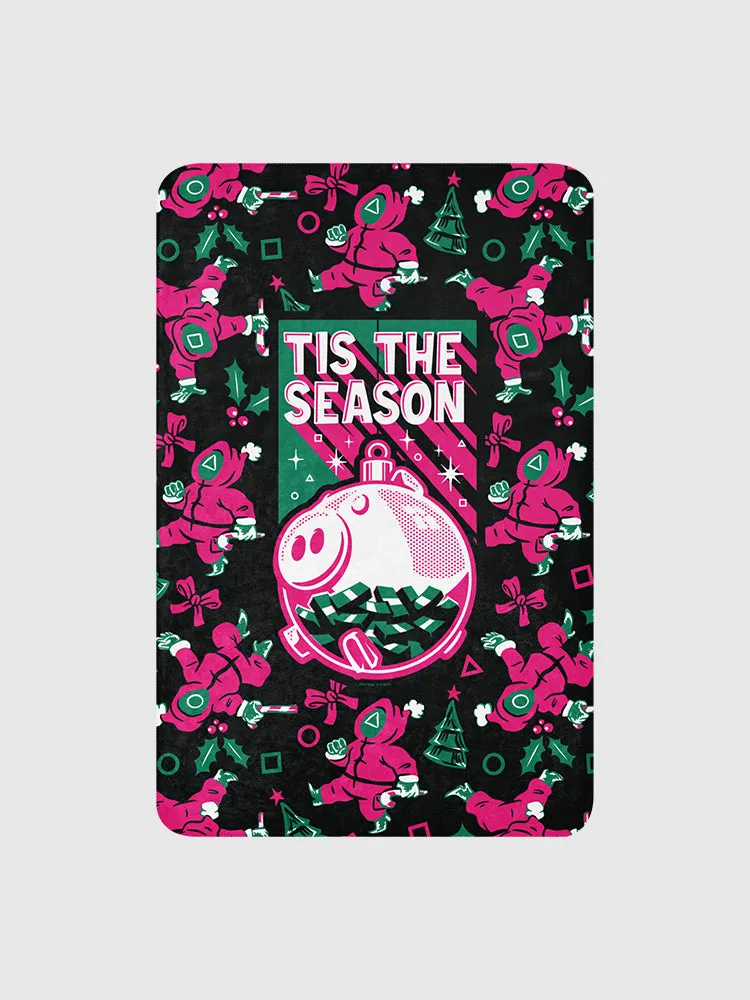 Squid Game Tis' The Season Sherpa Blanket