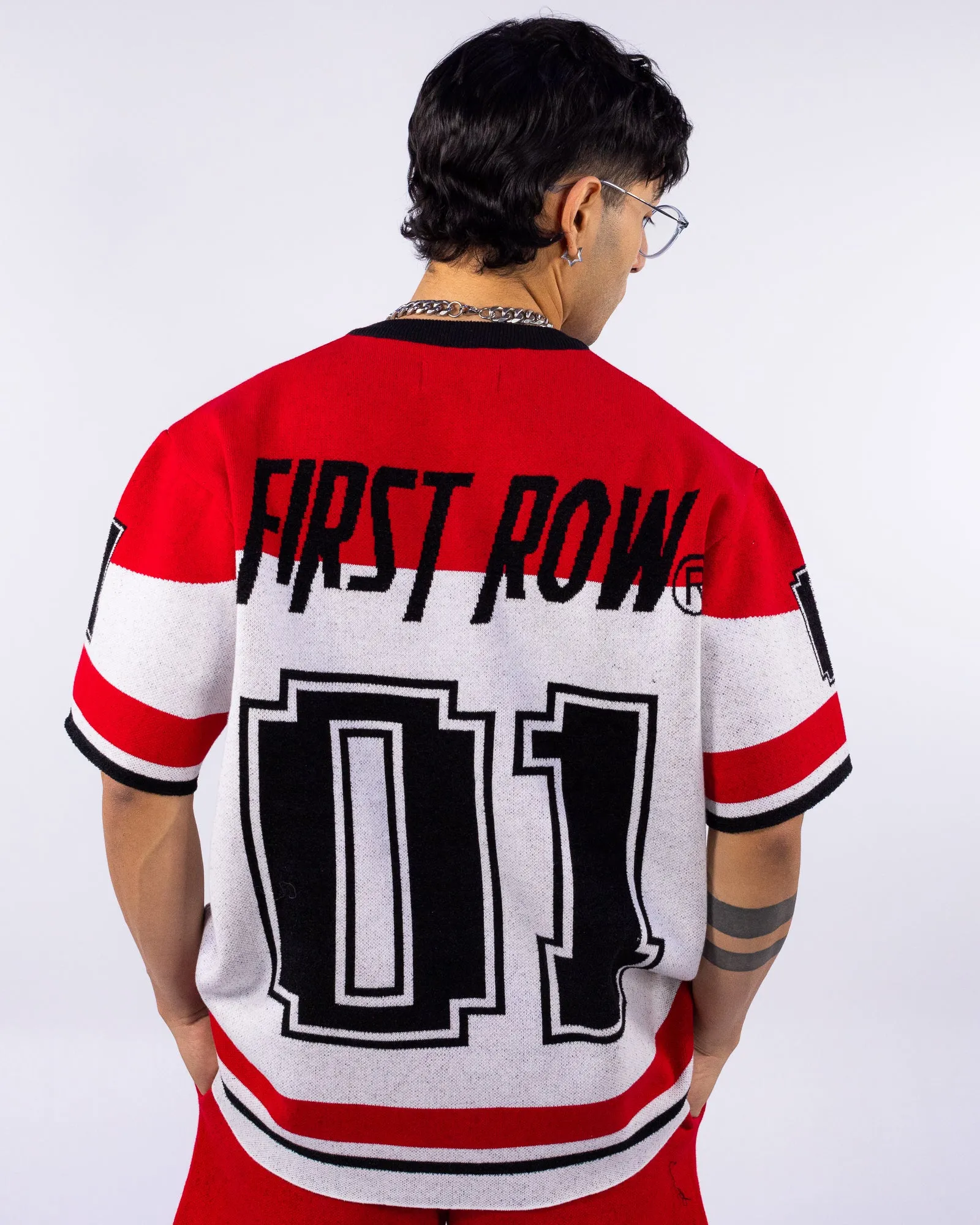 Star Varsity Men's Red Knit Tee