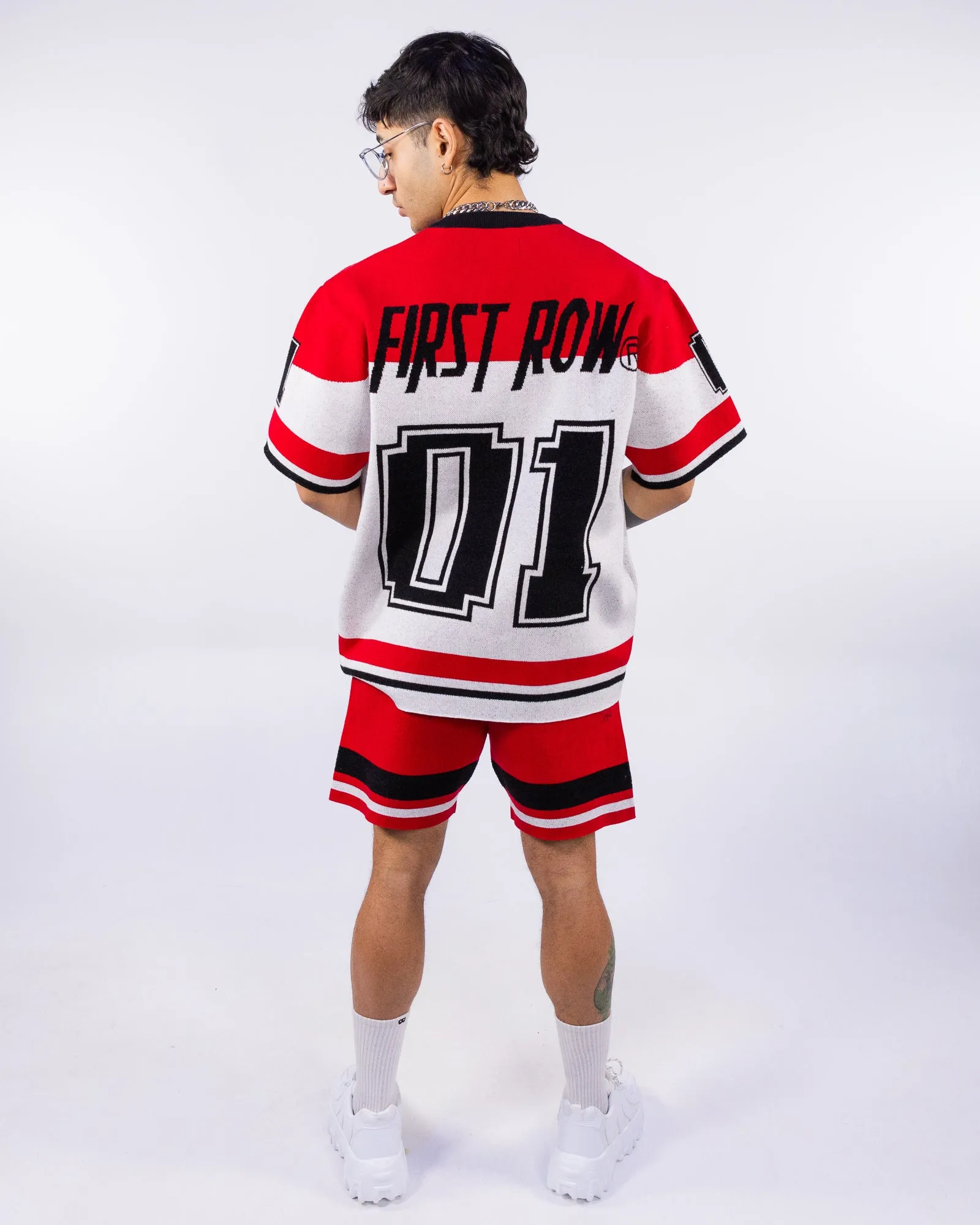 Star Varsity Men's Red Knit Tee