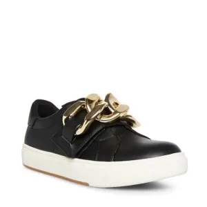 STEVE Madden &quot;horton&quot; black sneaker women sz 7 chain