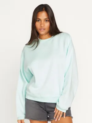 Stone Heart Ii Sweatshirt - PALE AQUA