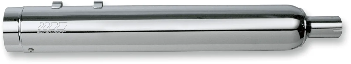 SuperTrapp 144-65226 4in. Stout Slip-On Muffler - Chrome/Black Ceramic