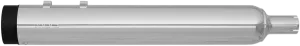 SuperTrapp 144-65226 4in. Stout Slip-On Muffler - Chrome/Black Ceramic