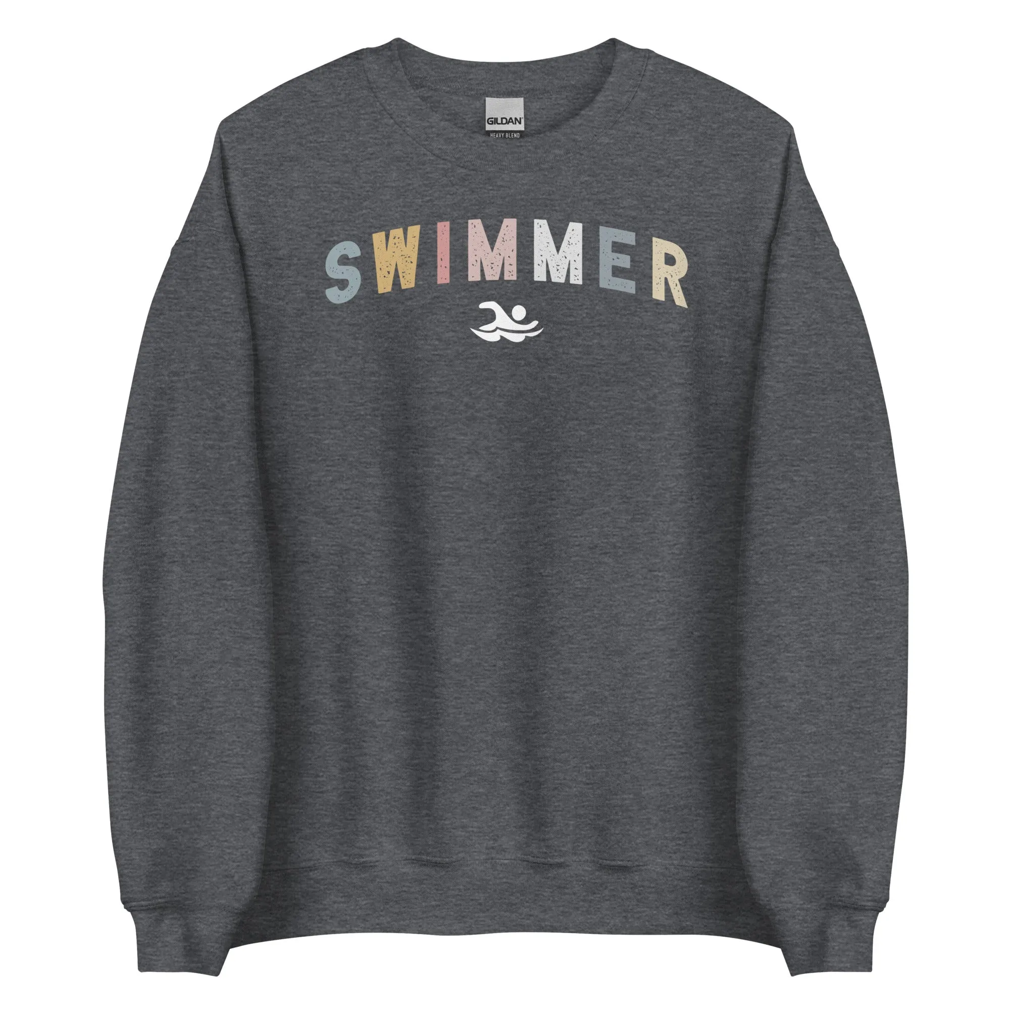Swimmer Retro Unisex Staple Crewneck Sweatshirt