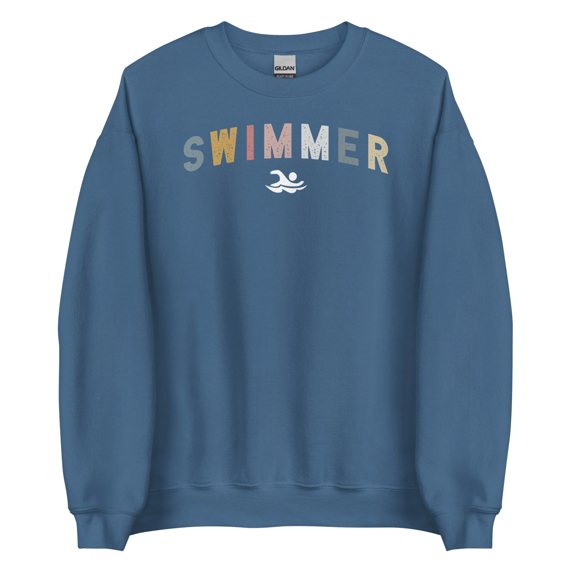 Swimmer Retro Unisex Staple Crewneck Sweatshirt