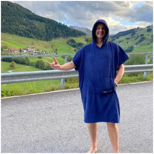 The booicore Changing Robe - Navy Blue