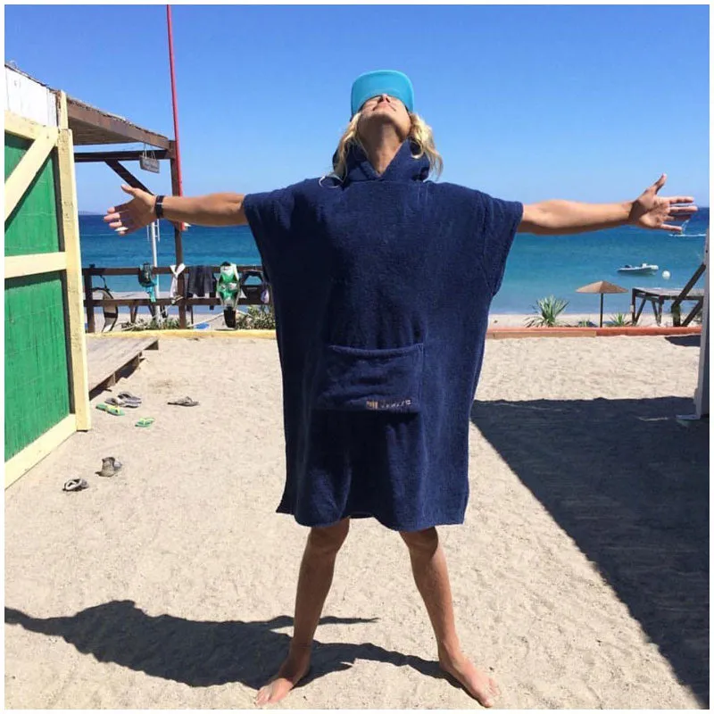 The booicore Changing Robe - Navy Blue