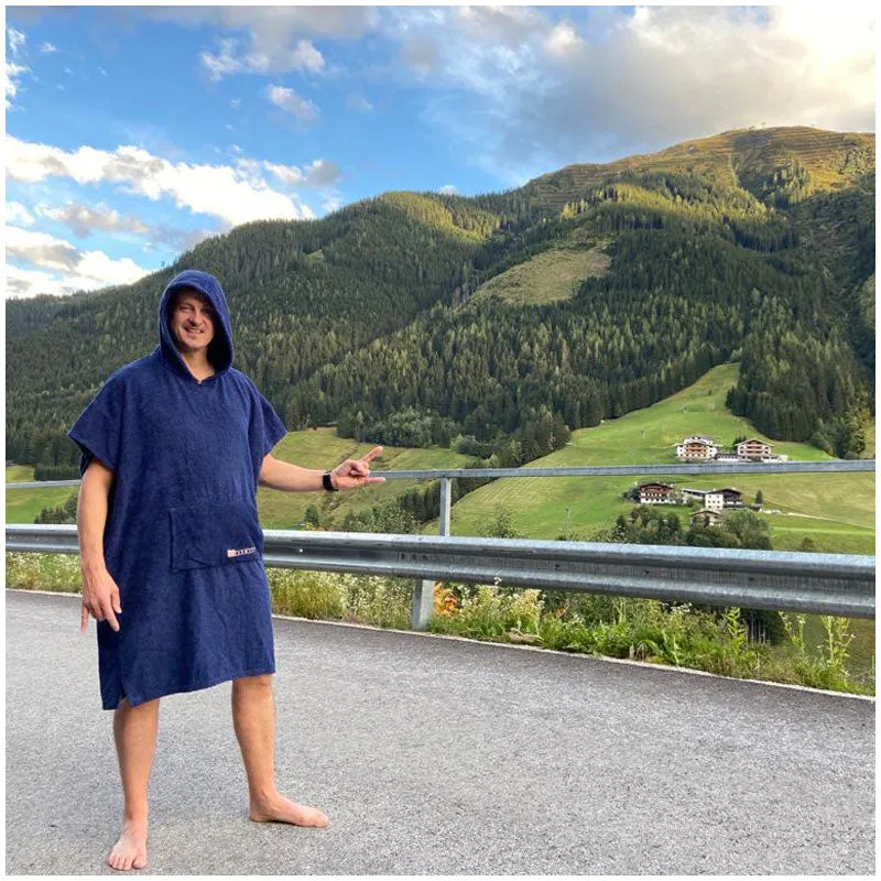 The booicore Changing Robe - Navy Blue