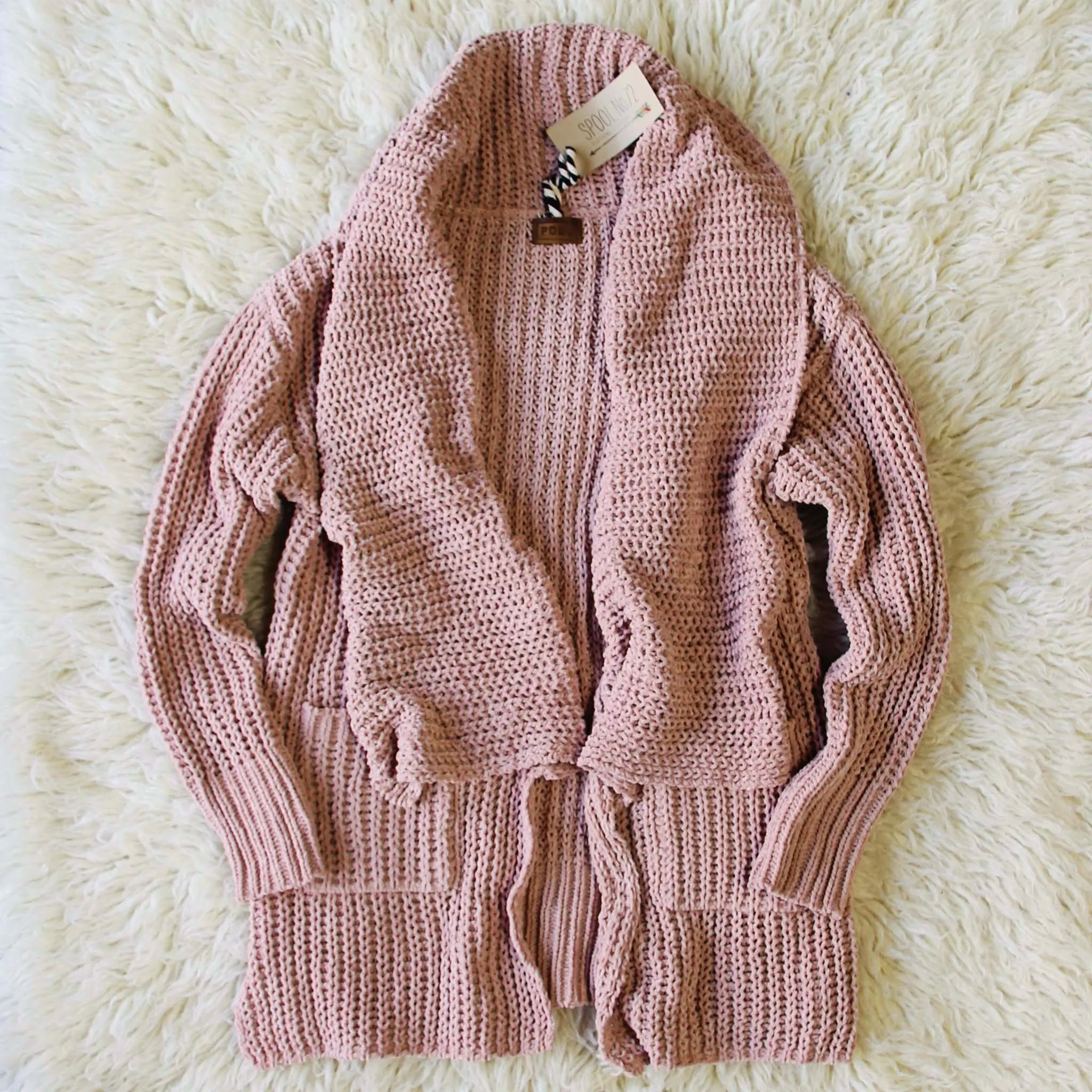 The Boston Bundle Sweater in Mauve