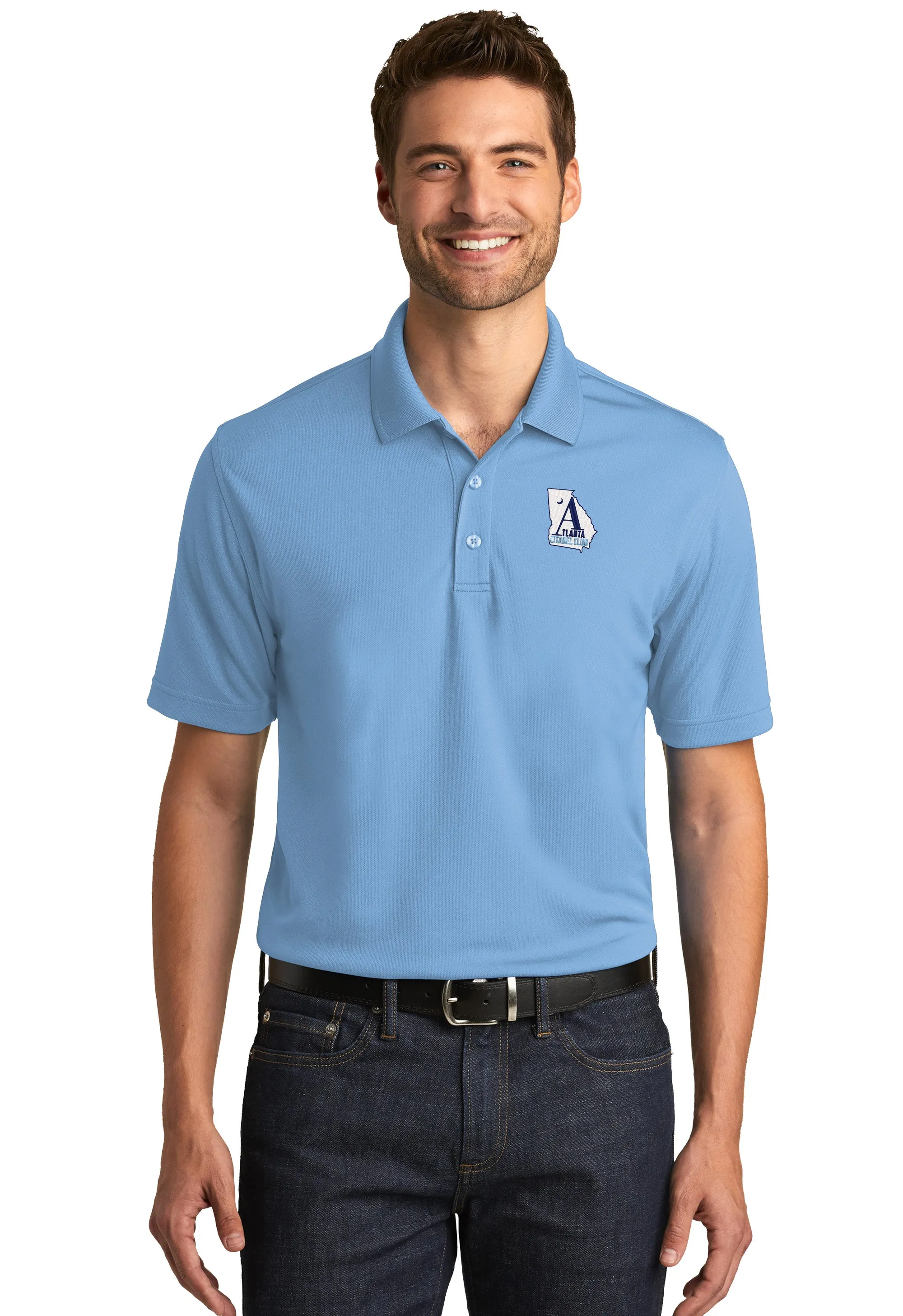 The Citadel, Atlanta Citadel Club UV Micro-Mesh Polo Shirt