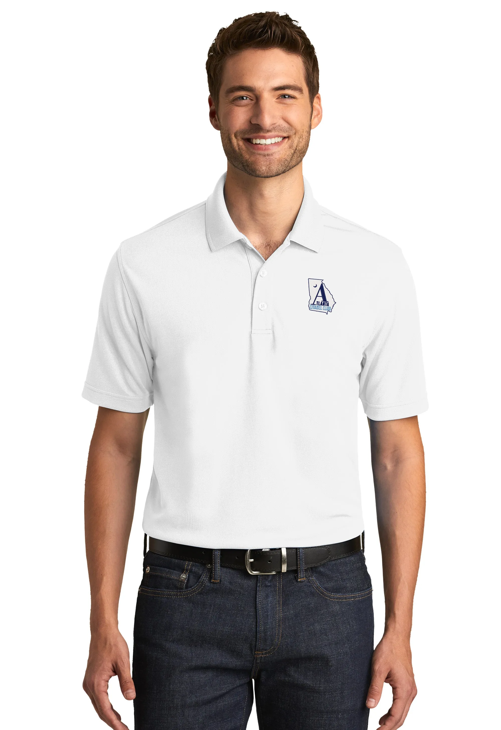 The Citadel, Atlanta Citadel Club UV Micro-Mesh Polo Shirt