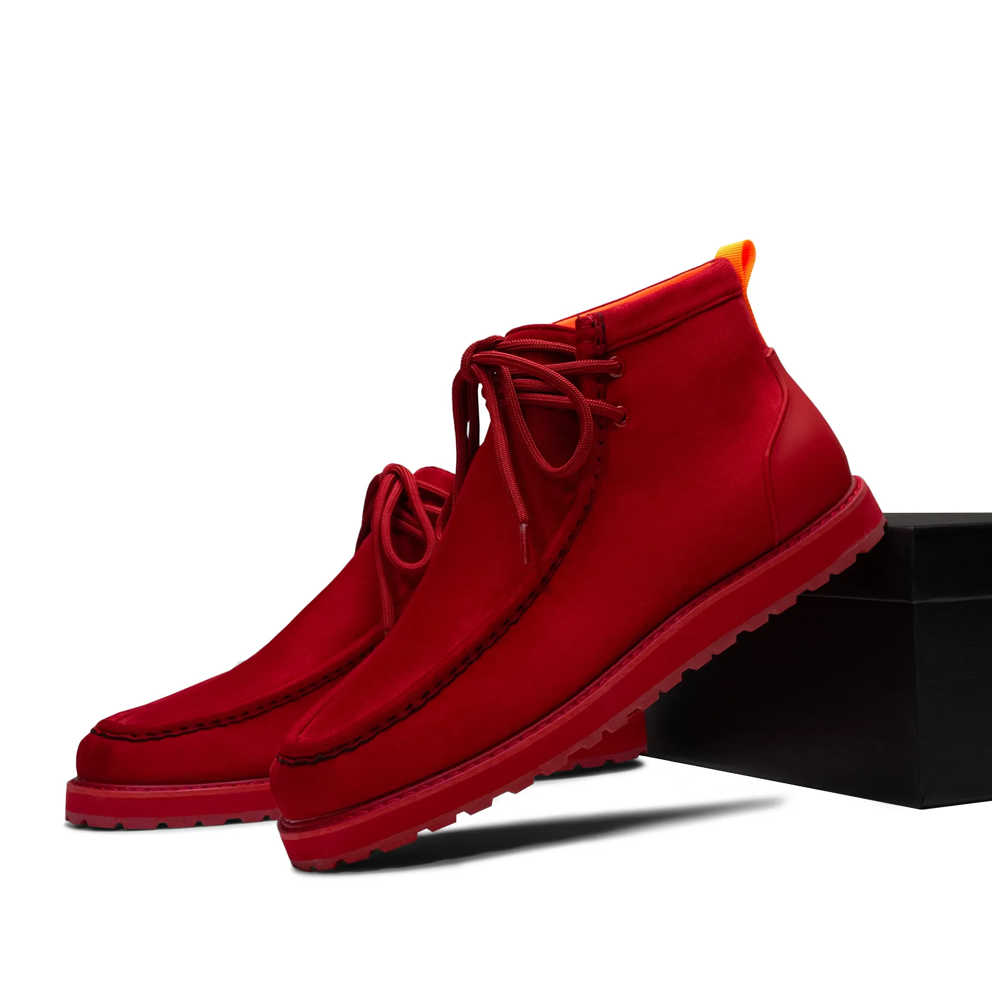 The Mojave S TAYNO Suede Moc Dessert Chukka Sneaker