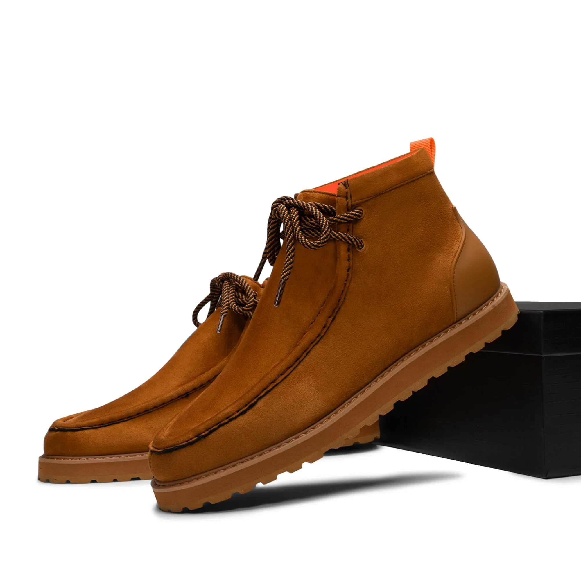 The Mojave S TAYNO Suede Moc Dessert Chukka Sneaker