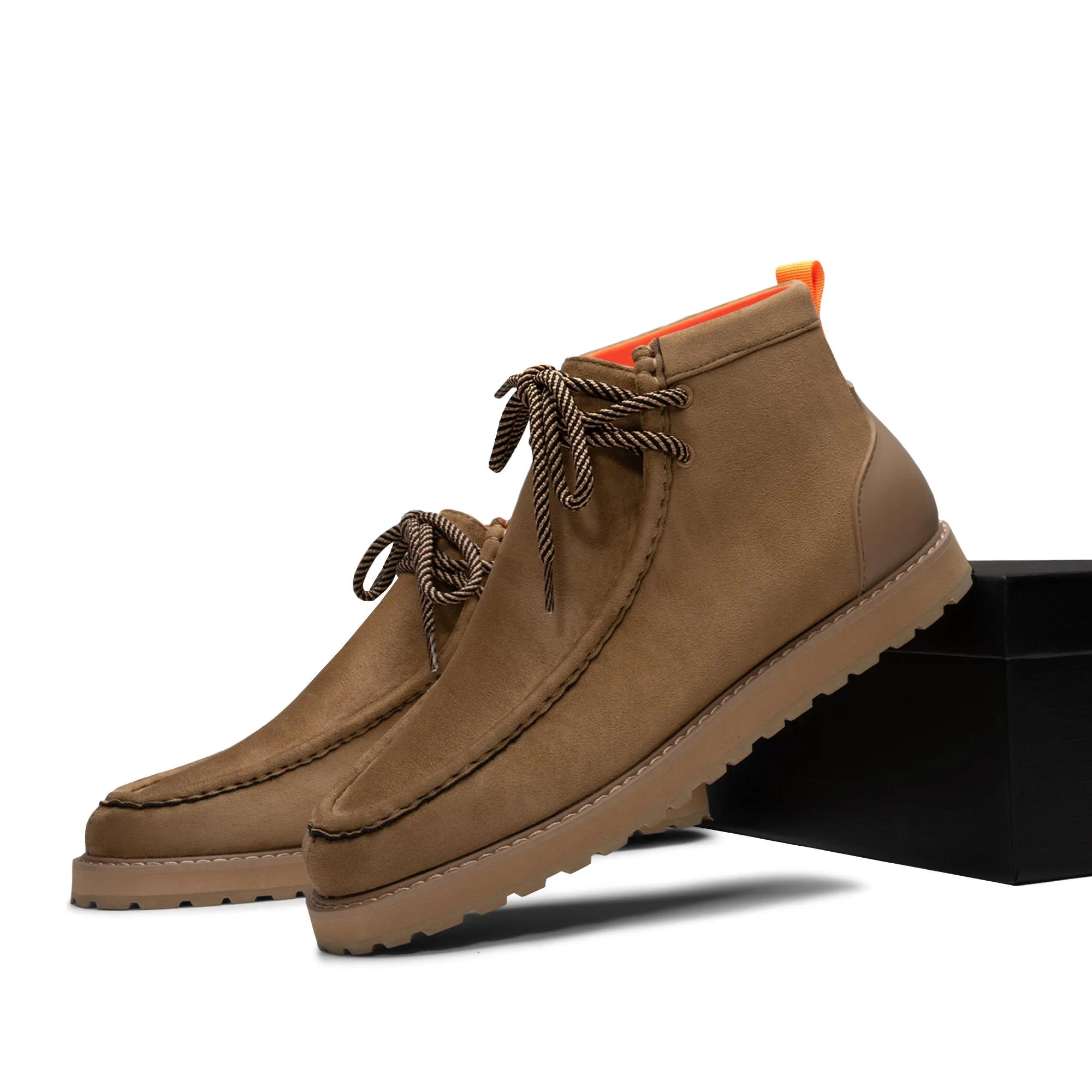 The Mojave S TAYNO Suede Moc Dessert Chukka Sneaker
