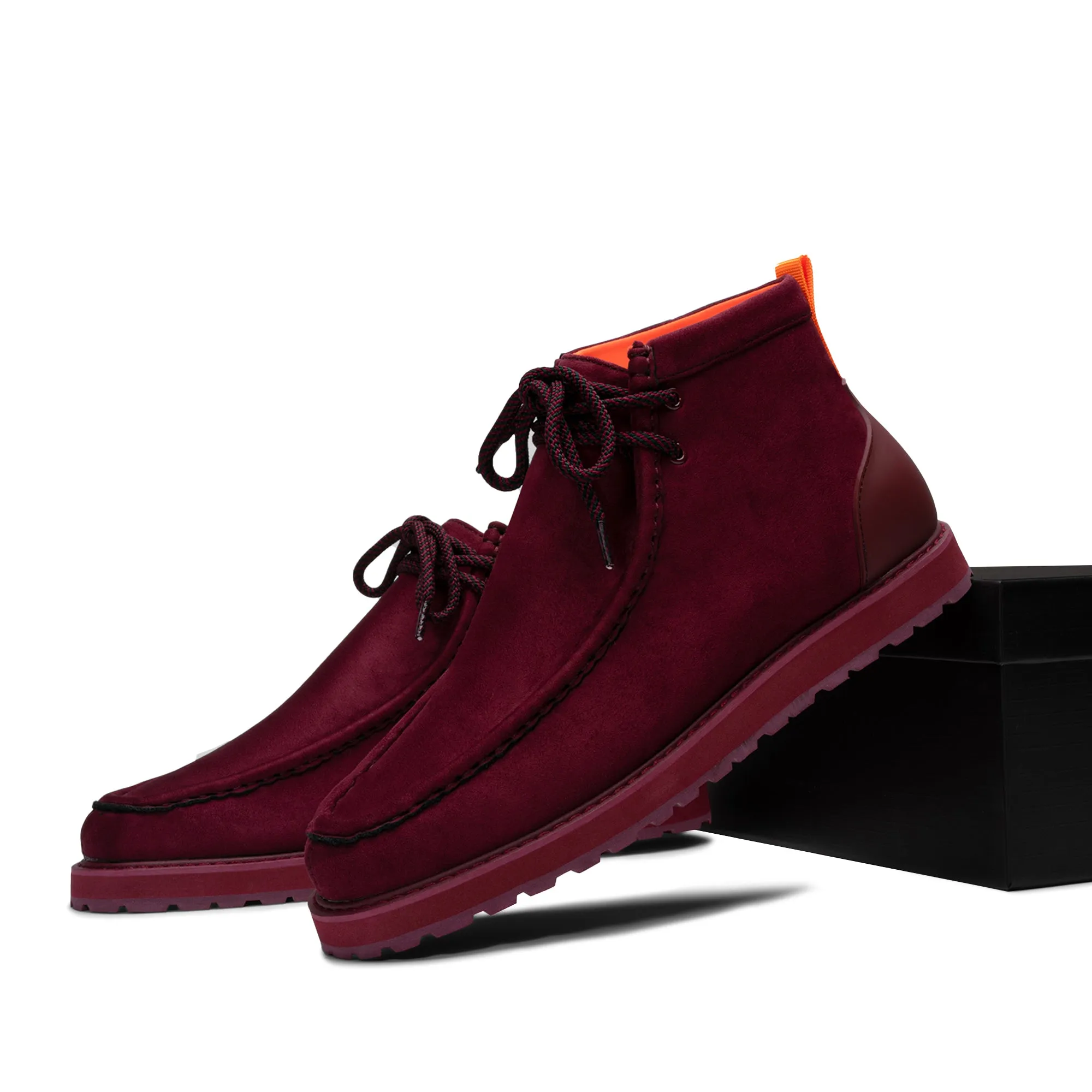 The Mojave S TAYNO Suede Moc Dessert Chukka Sneaker