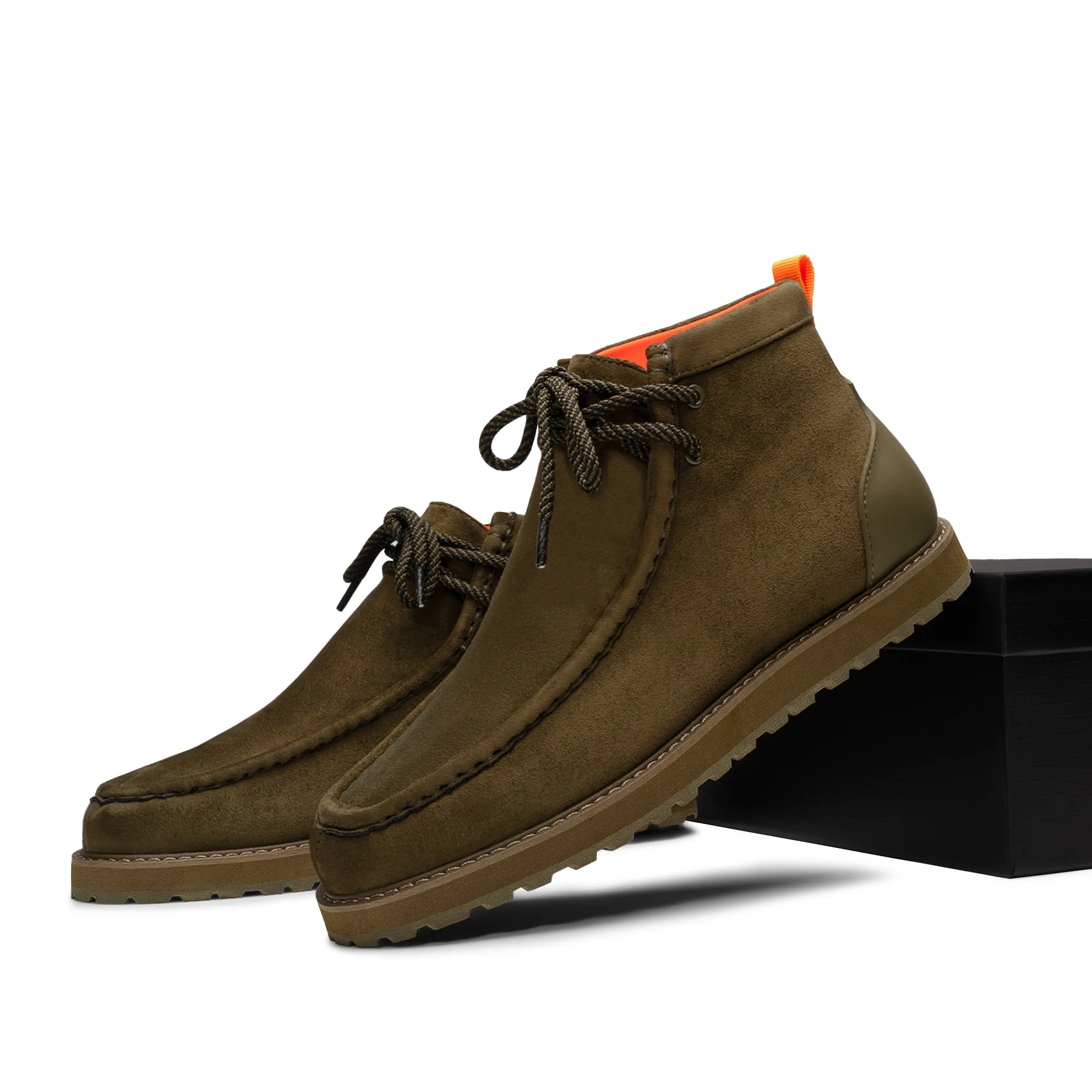 The Mojave S TAYNO Suede Moc Dessert Chukka Sneaker