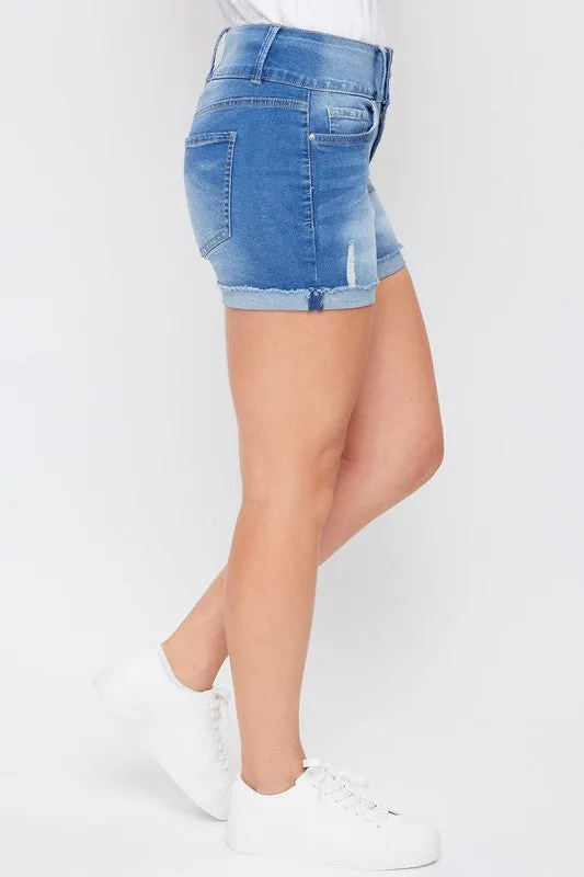 The Perfect Shorts in Medium Washed Denim
