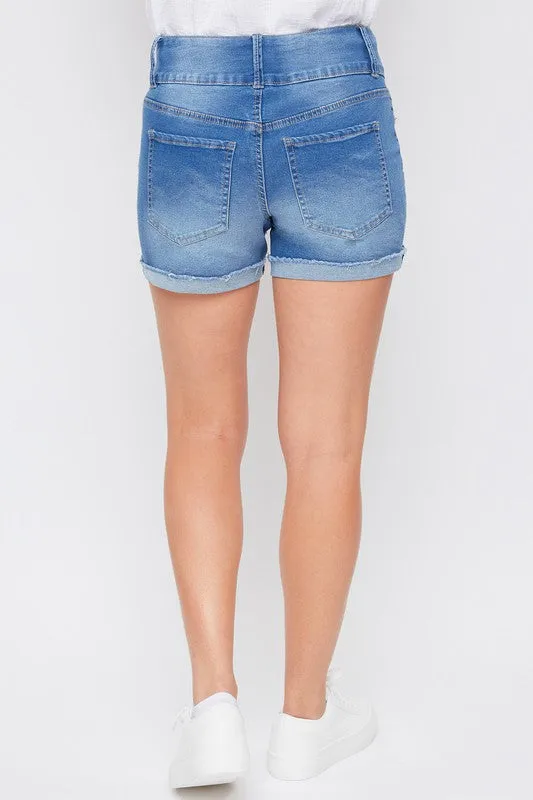 The Perfect Shorts in Medium Washed Denim