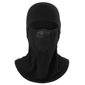 Thermal Polar Fleece Wool Neck Warmer Balaclava Breathable Windproof Bicycle Snowboard Workout Full Face Mask for Cold Weather