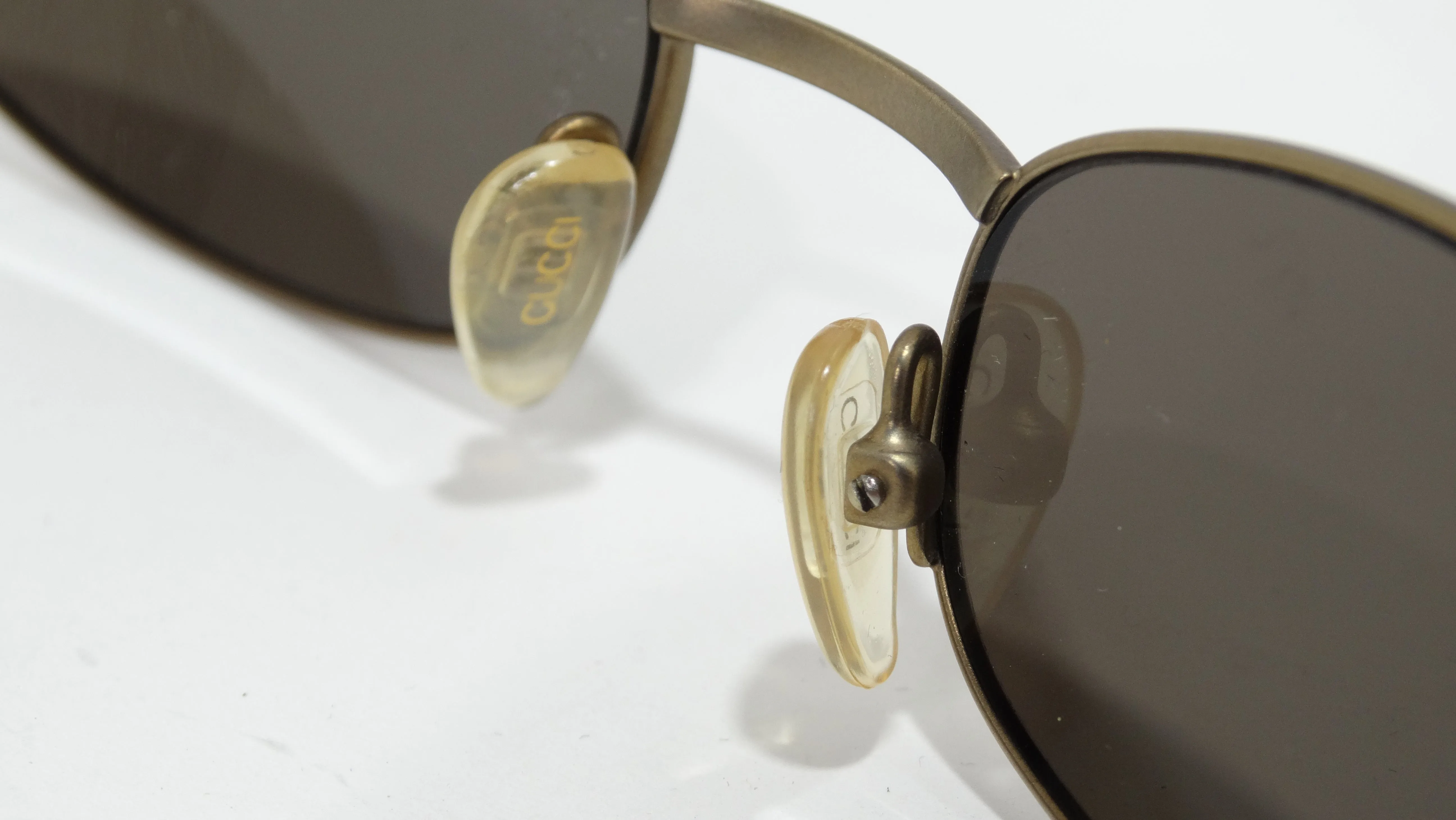 Tom Ford for Gucci Gold & Tortoise Shell Oval Sunglasses