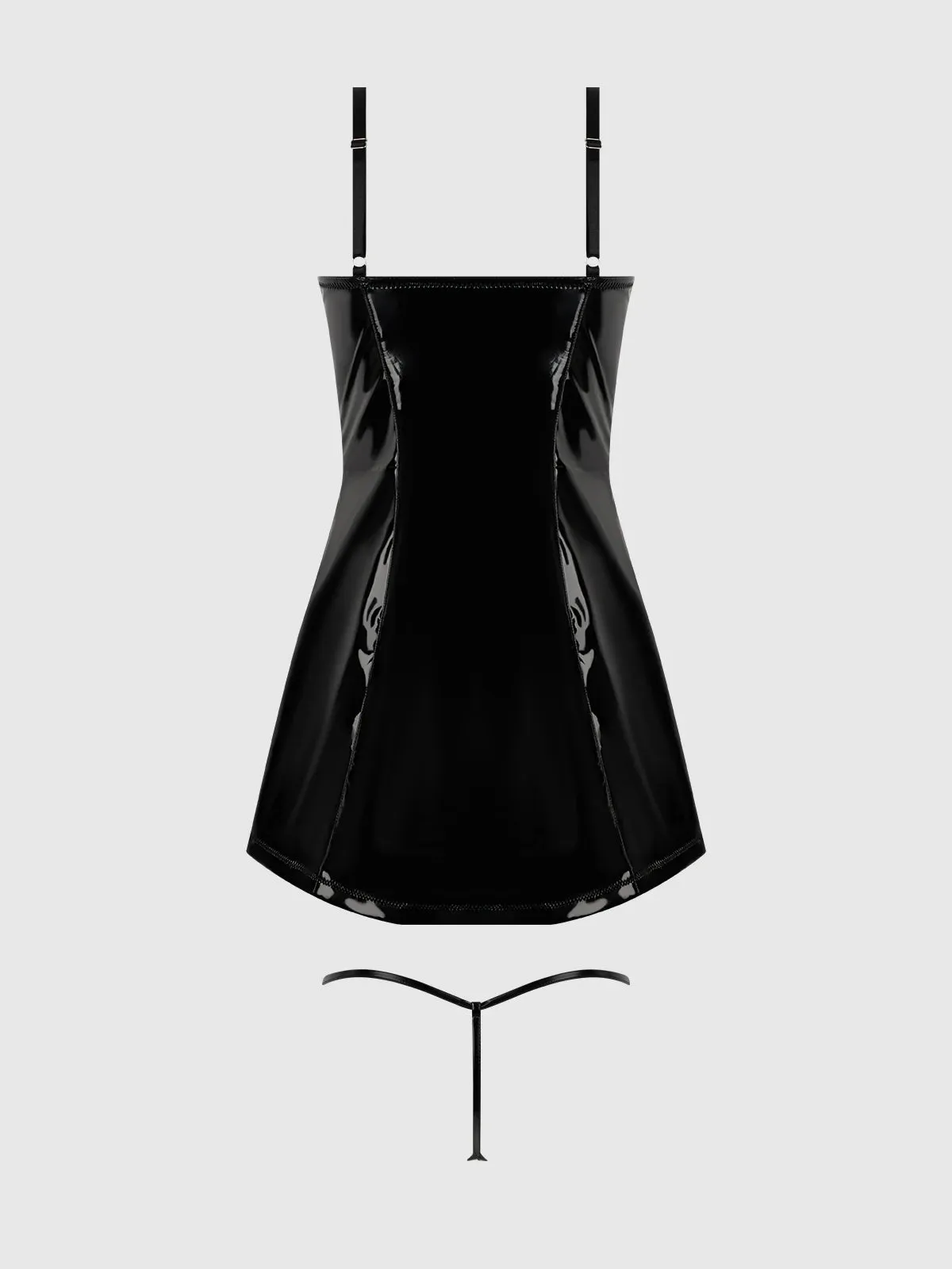 Trinity Chemise In Black - House of Desire