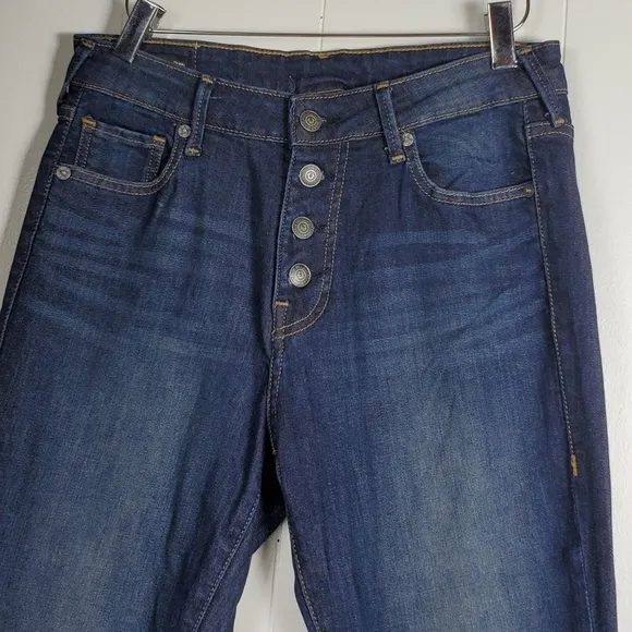True Religion Halle Button fly super skinny jeans size 27