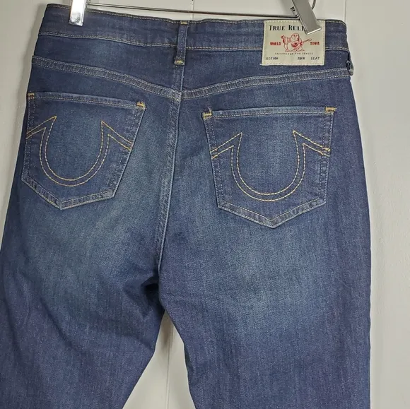True Religion Halle Button fly super skinny jeans size 27