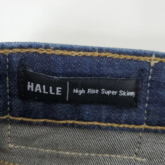 True Religion Halle Button fly super skinny jeans size 27
