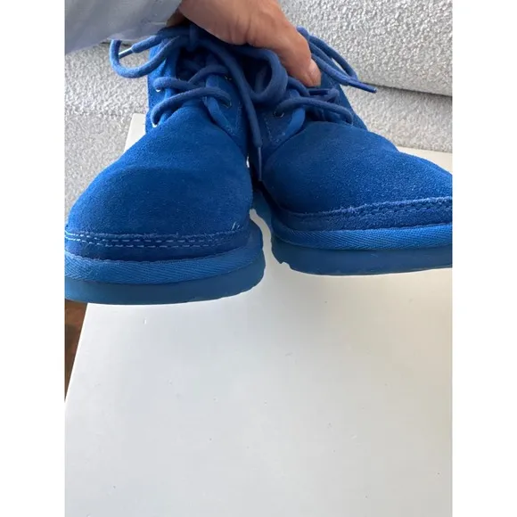 UGG Big Kids Neumel II Boot Authentic Regal Blue Style 1017320K Size 4