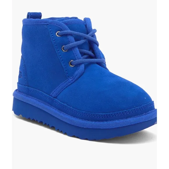 UGG Big Kids Neumel II Boot Authentic Regal Blue Style 1017320K Size 4