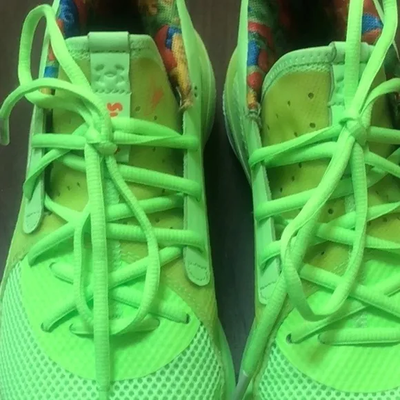 Under Armour x Stephen Curry 7 Sour Patch Kids Youth Lime Green Basketball Shoes