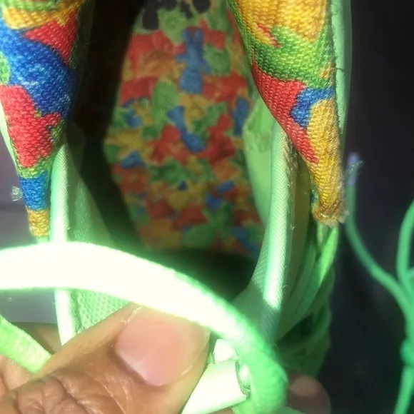 Under Armour x Stephen Curry 7 Sour Patch Kids Youth Lime Green Basketball Shoes