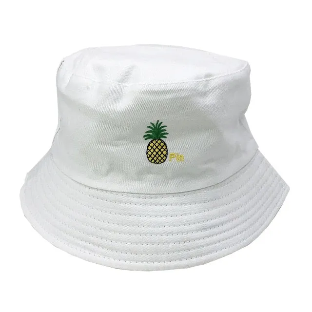 Unisex Embroidered Alien Foldable Bucket Hat Beach