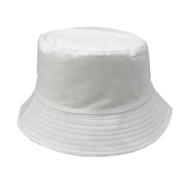 Unisex Embroidered Alien Foldable Bucket Hat Beach