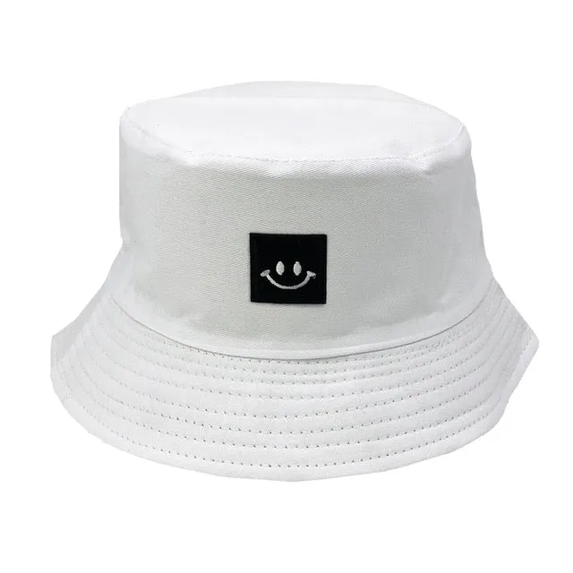 Unisex Embroidered Alien Foldable Bucket Hat Beach
