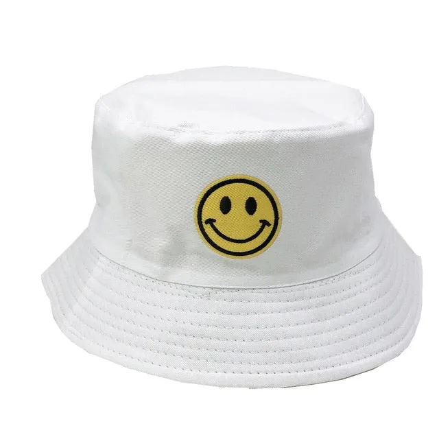 Unisex Embroidered Alien Foldable Bucket Hat Beach