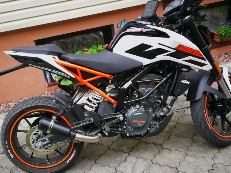 Universal Motorcycle Slip-On Exhaust Muffler